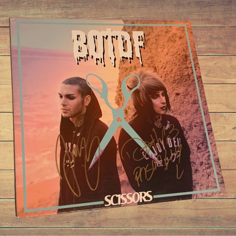 BOTDF Blood On The Dance Floor Scissors Deluxe Vinyl Rare Scene Brokencyde Emo